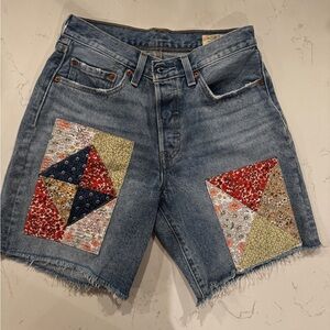 Levi's® Premium 501® 90S PATCHWORK WOMEN'S SHORTS